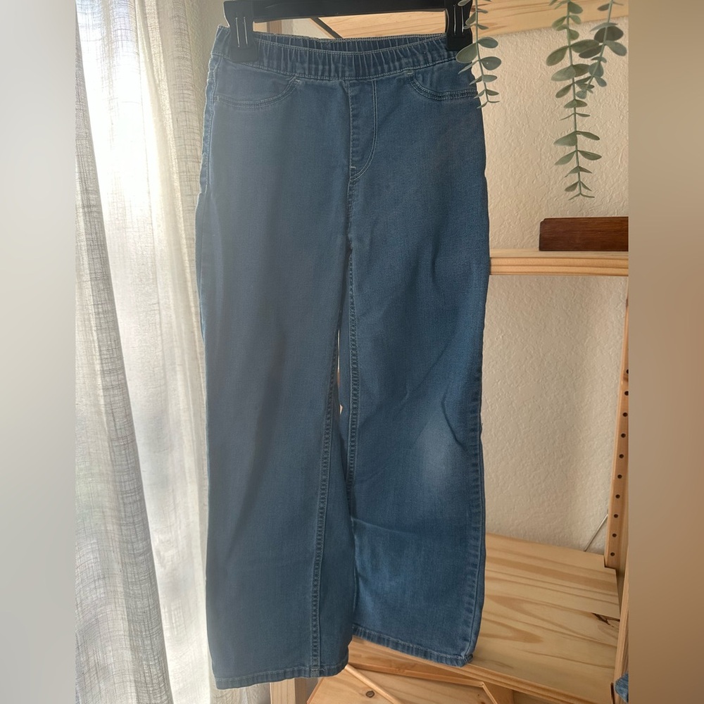 H&M Medium Blue Soft Wide Leg Jeans